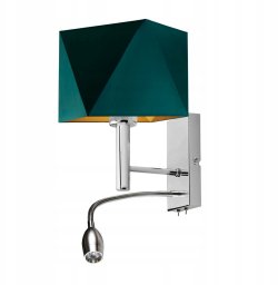 Kinkiet do czytania SALEM GOLD lampka do sypialni