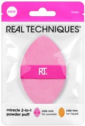 Real Techniques Miracle 2-In-1 Powder Puff Płatek Do Pudru