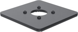 Ergonomic Solutions SpacePole POS SPM144-02 akcesorium do systemów POS Płyta POS Czarny Metal