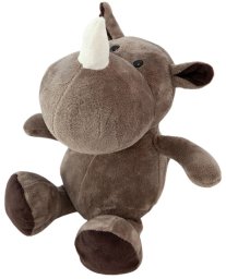 Pluszowa Maskotka Przytulanka Nosorożec Brązowy 25cm