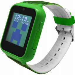 Zegarek Elektroniczny Lcd Dla Dziecka Na Rękę Minecraft + Gry + Kamera / Min4045