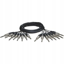 ALVA - Kabel 8 x TRS - 8 x TRS 5m