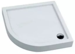 Brodzik Aquaform KNG.B-03-P-90-14/3-WHITE-90 / AQUAFORM / SLEEK / BRODZIK 90X90X14/3 PÓŁOKRĄGŁY, R550 FI90, BIAŁY /