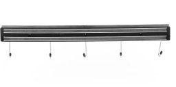 Listwa magnetyczna z haczykami, 470x42 mm | TECHNICA, Silver Line