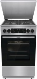 Gas stove with electric oven Gorenje MEKS5141XM