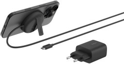 Ładowarka Belkin Ładowarka magnetyczna, Qi2 15W, rozkładana, zasilacz 20W, czarna