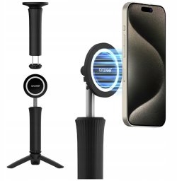 Selfie Stick Araree Magfie Pod Lite Tripod MagSafe black