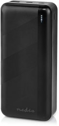 NEDIS Powerbank 30000mAh, schwarz