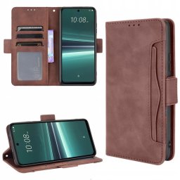 Etui z klapką Oppo Wallet do Oppo A98/A98 5G, brązowe