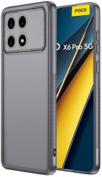 Etui Supero Camshield Matte do Xiaomi Poco X6 Pro, czarne