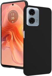 Etui TPU Matte Supero do Motorola Moto G04/G24, czarne