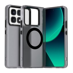 Etui Supero Magmat Magsafe do Xiaomi 14T, przydymiony szary
