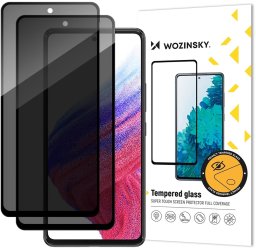 Wozinsky Szkło hartowane Wozinsky Privacy Glass prywatyzujące na Xiaomi Redmi Note 14S, 2-pak