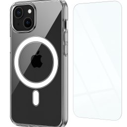 Etui do Iphone 15 Magsafe + Szkło