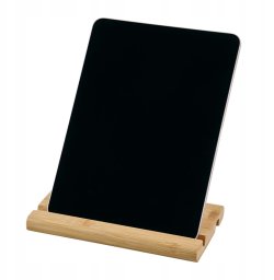 Bambusowy uchwyt na tablet, 20 x 10 cm