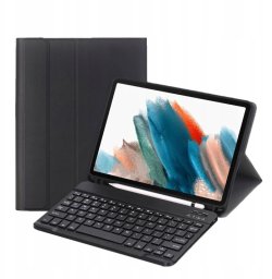 Etui Supero Keyboard Case z klapką do Realme Pad 2, czarne
