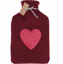 Home Styling Collection Pokrowiec na termofor z dzianiny, 35 cm