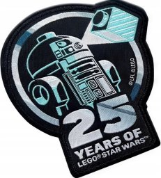 LEGO Star Wars 107543 samoprzylepna Naszywka Rocznicowa z okazji 25-lecia