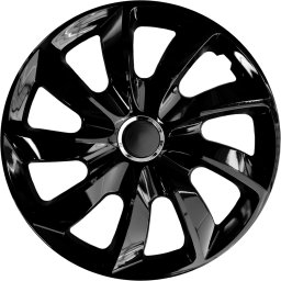 Kołpak NRM Komplet kołpaków uniwersalnych Stig Black ring 15 cali