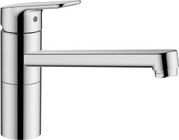 Sink mixer, ORAS LINEA, long straight spout, chrome color