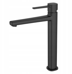 Bateria umywalkowa Invena Invena bateria umywalkowa wysoka Glamour, czarny BU-02-W04-V