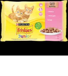 CAT CANNED FOOD JUNIOR CHICKEN 4X85G
