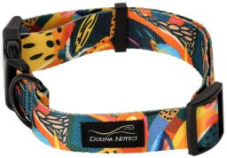 Dolina Noteci Obroża regulowana dla psa Tropikalna Przygoda XL 3 cm x 40 - 65 cm