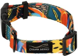 Dolina Noteci Obroża regulowana dla psa Tropikalna Przygoda L 2,5 cm x 32 - 53 cm