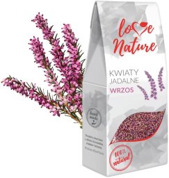 Kwiaty Jadalne Kwiat Wrzosu 20 g - Love Nature