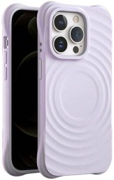 Nakładka Circle Mag do iPhone 15 Pro 6,1" jasnofioletowa