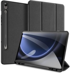 Etui na tablet Dux Ducis Etui z klapką do Galaxy Tab S10 Plus/S9 Plus/S9 FE Plus, czarne