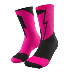 Skarpety no pain no gain-pink glo-0910-s (35-38) DYNAFIT