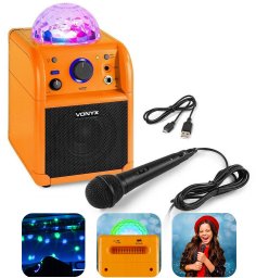 Głośnik bluetooth karaoke Vonyx SBS50L BT efekt LED one size