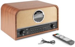 Radioodtwarzacz Audizio Radio DAB+/FM z odtwarzaczem CD Salerno one size