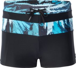 Męskie Bokserki Kąpielowe Tahu black/sea print rozmiar XXL