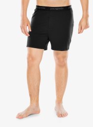 Bokserki termoaktywne Patagonia Essential Boxers - black