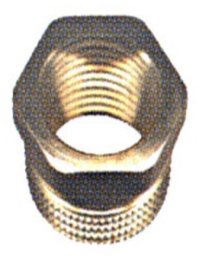 PLUMBING COUPLING 3/8 X1/4 V/I