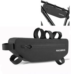 Rockbros Torba do Roweru na Ramę 3l Czarna Wodoodporna