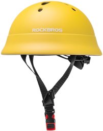 Kask rowerowy dla dzieci Rockbros, żółty