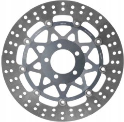 Tarcza hamulcowa przód pływająca, 300/61x5mm 5x81mm, średnica otworów mocujących 10,5mm, odsadzenie 13,5 pasuje do: KAWASAKI GPZ 1000/1100/1100 (ABS)/1200 (Ninja)/250/400/400L/400R H2/550 (Zephyr)/600