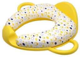 Miękka nakładka na sedes z uchwytami Żółta 18m+ POUPY