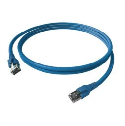 Kabel krosowy EasyLan FlexBoot Cat.6A, S/FTP, niebieski, 3 m