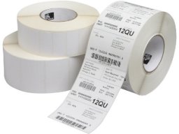 Label, Paper, 100x150mm; Thermal Transfer, Z-PERFORM 1000T REMOVABLE, Uncoated, Removable Adhesive, 76mm Core