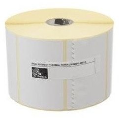 Label, Paper, 89x51mm; Thermal Transfer, Z-PERFORM 1000T, Uncoated, Permanent Adhesive, 25mm Core
