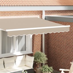 vidaXL Markiza dla ramy 2.5 m Beżowa 2.3x0.2 m