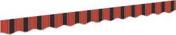 vidaXL Lambrekin dla ramy 3.5 m wielokolorowy 3.3x0.2 m