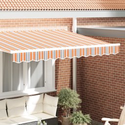 vidaXL Markiza na ramę 2.5 m w wersji wielokolorowej 2.3x0.2 m