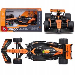  Bburago BBU 1:43 McLaren F1 MCL38 Miami GP Norris 38214_4