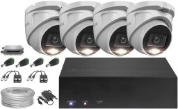 Zestaw do monitoringu 4x TVICAM-T2M-20DL, SSD-DVR-2MP Full HD HiLook by Hikvision