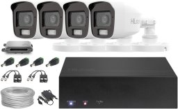 Zestaw do monitoringu 4x TVICAM-B2M-20DL, SSD-DVR-2MP Full HD HiLook by Hikvision